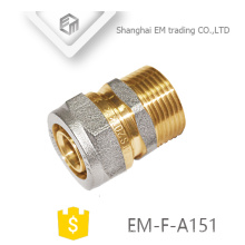 ЭМ-Ф-А151 равна прямой латунный гальванизированный алюминиевый штуцер трубы